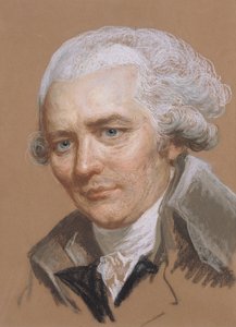Retrato de Pierre Choderlos De Laclos (1741-1803), oficial e escritor francês (pastel e wc no papel)